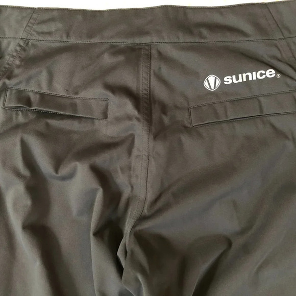 Sunice Tornado Athletic 100% Polyester Lined Golf Pants Black Sz M - Picture 5 of 7